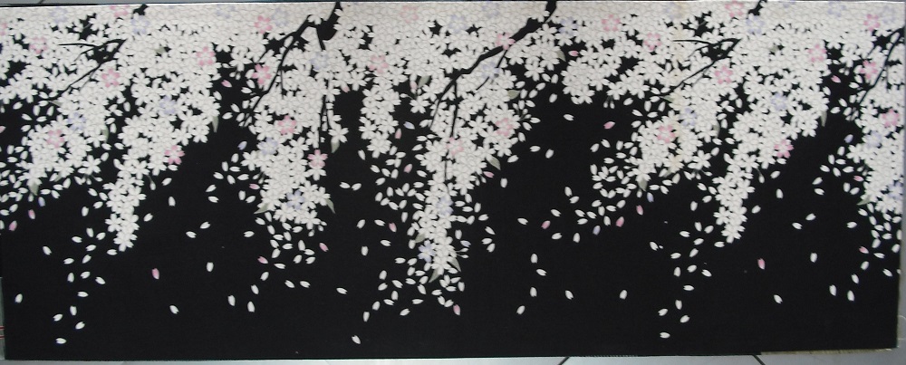 今月の手拭い額