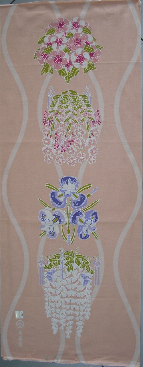 今月の手拭い額