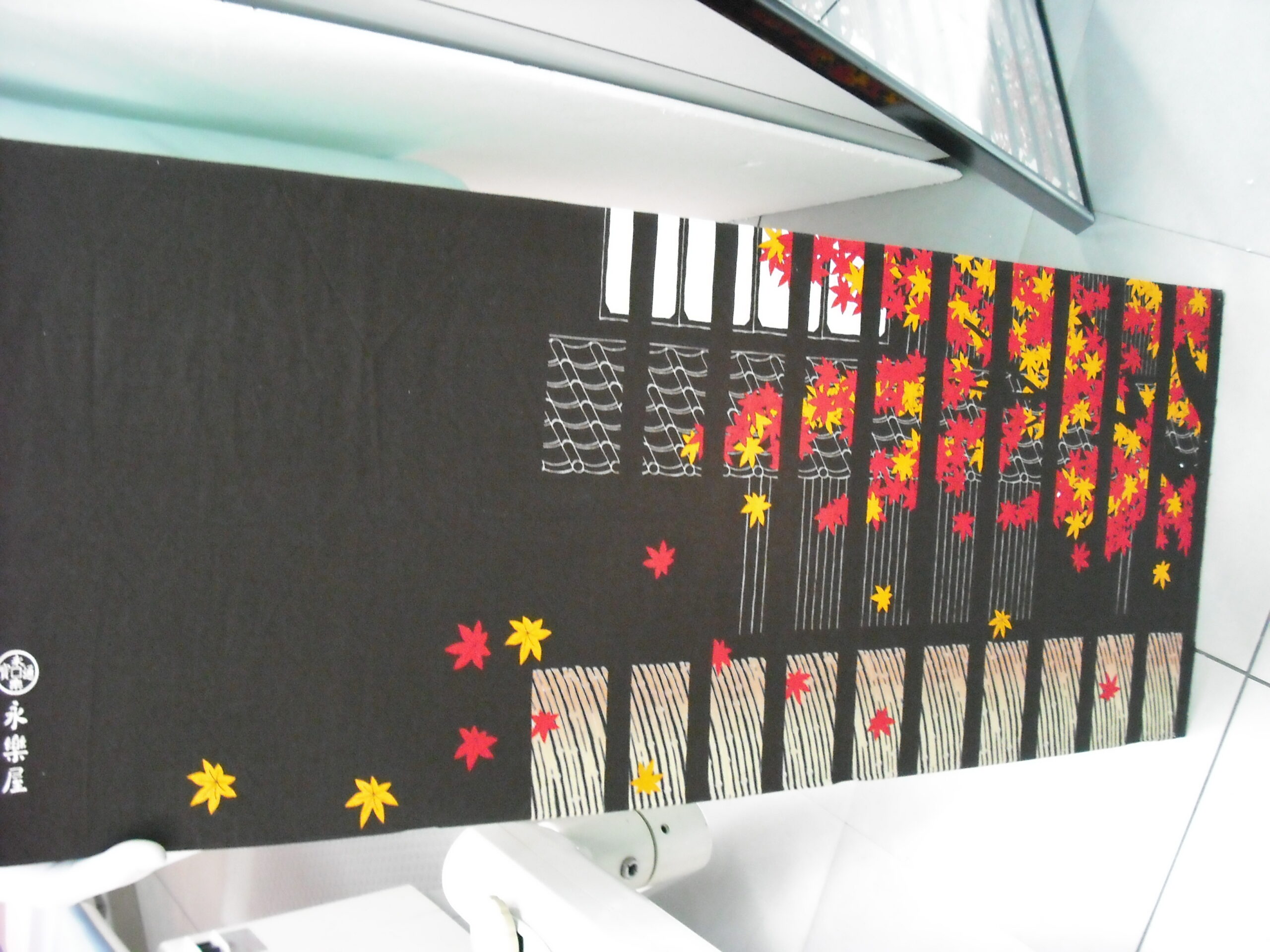 今月の手拭い額