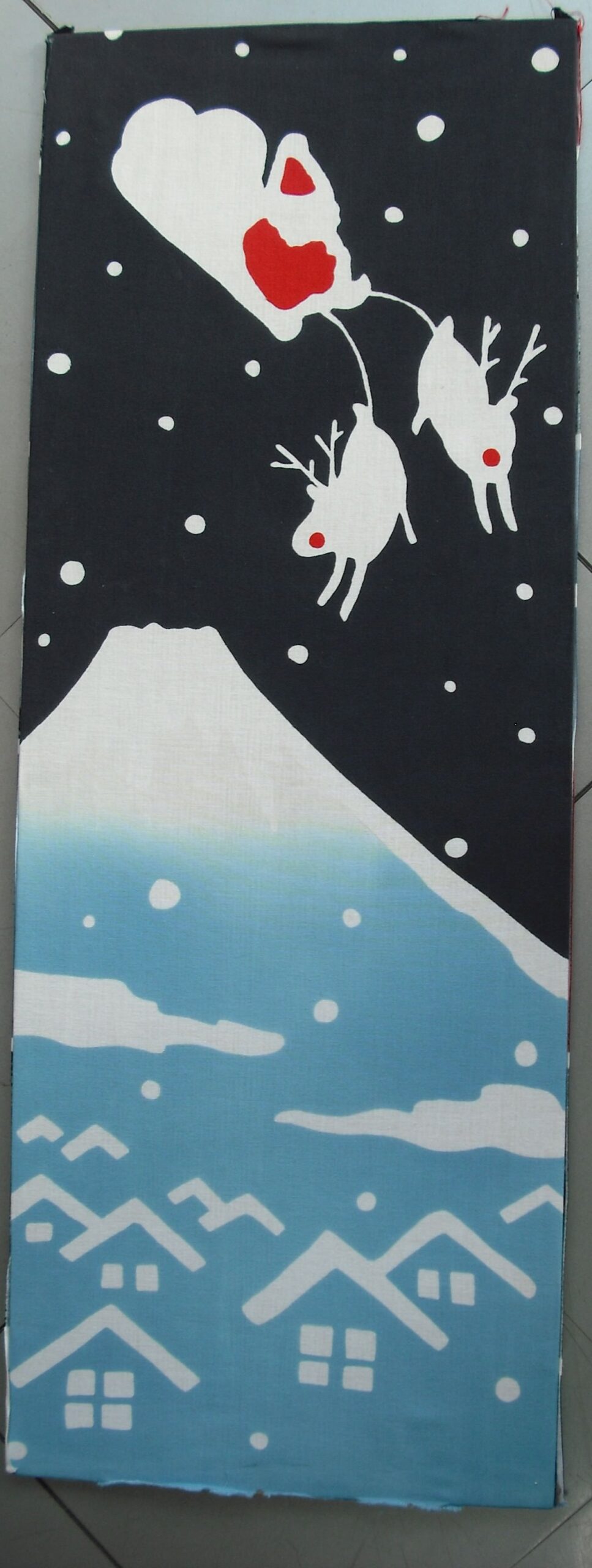 今月の手拭い額