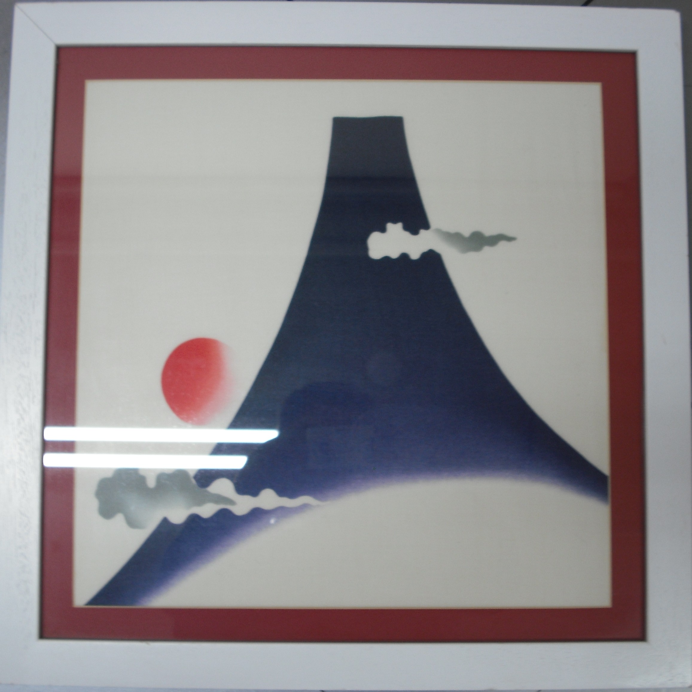 今月の手拭い額